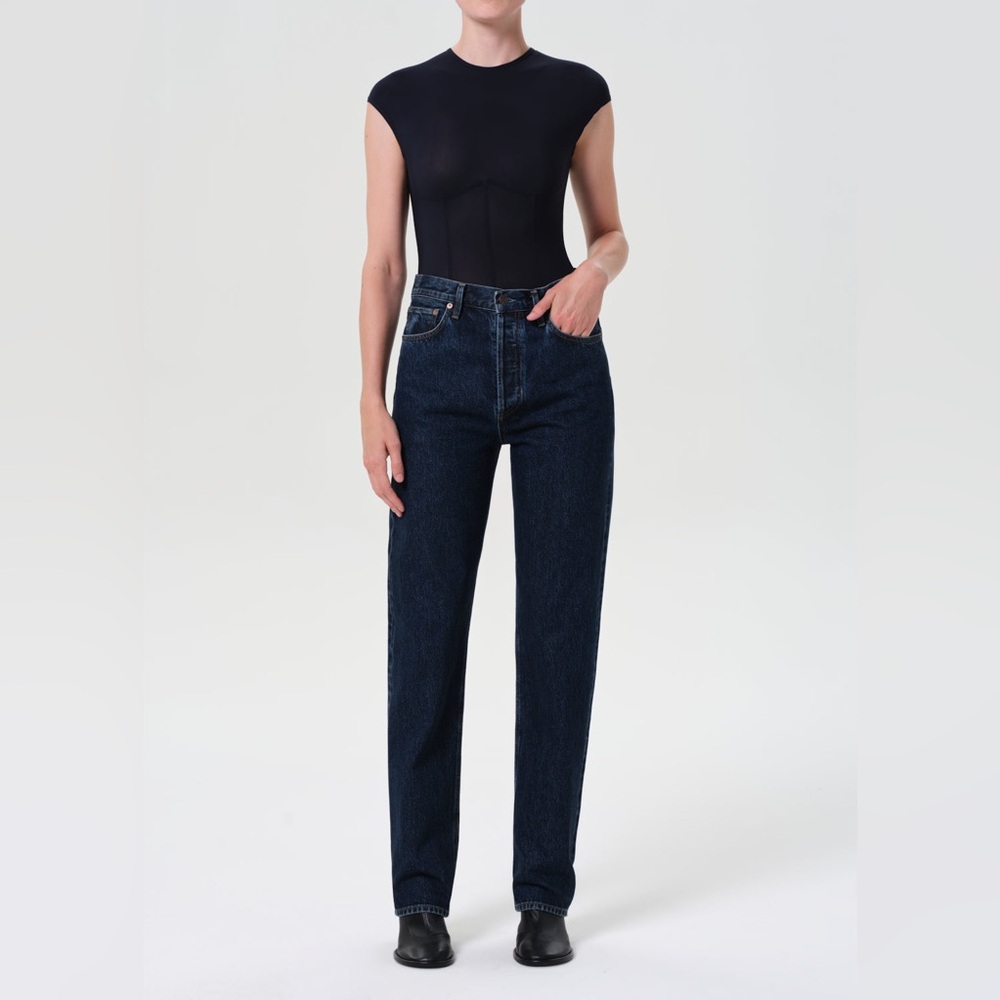 Agolde 90s Pinch Waist Jeans LONG, Pendulum, size 26 TALL